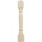 Ekena Millwork 3 3/4"W x 3 3/4"D x 35 1/2"H Legacy Tapered Cabinet Column, Rubberwood COL03X03X35LERW - alternate 1